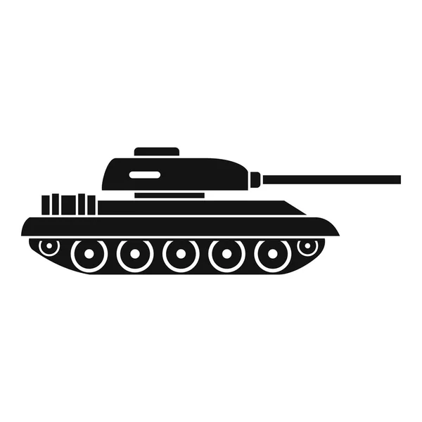 Ikony czołgu, prosty styl — Wektor stockowy