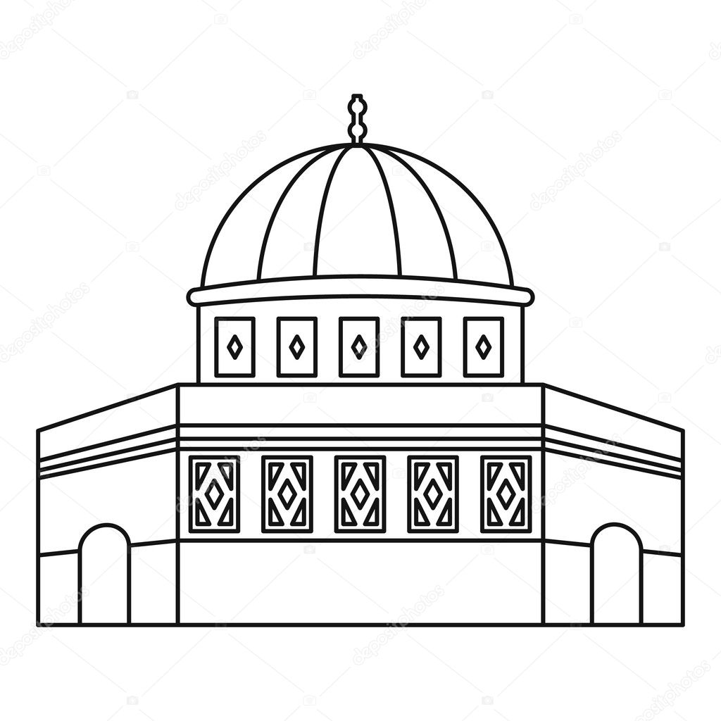 Dome of the Rock on the Temple Mount icon