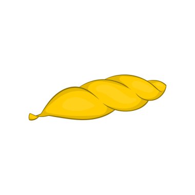 Marihuana yaprağı simgesi, karikatür tarzı