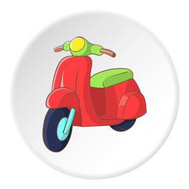 Scooter simgesi, karikatür tarzı