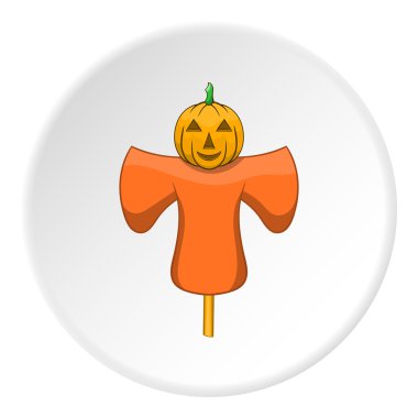 Korkuluk simgesi, karikatür tarzı