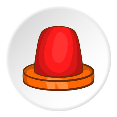 Siren simgesi, karikatür tarzı