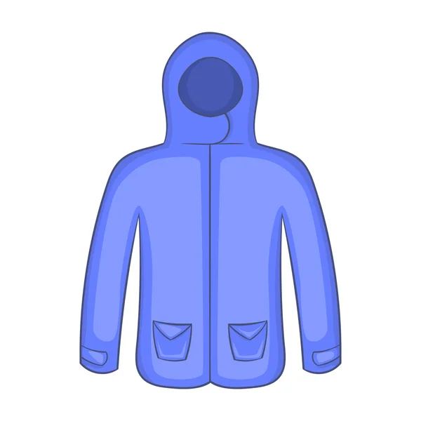 Sudadera con capucha icono del suéter, estilo dibujos animados — Vector de stock