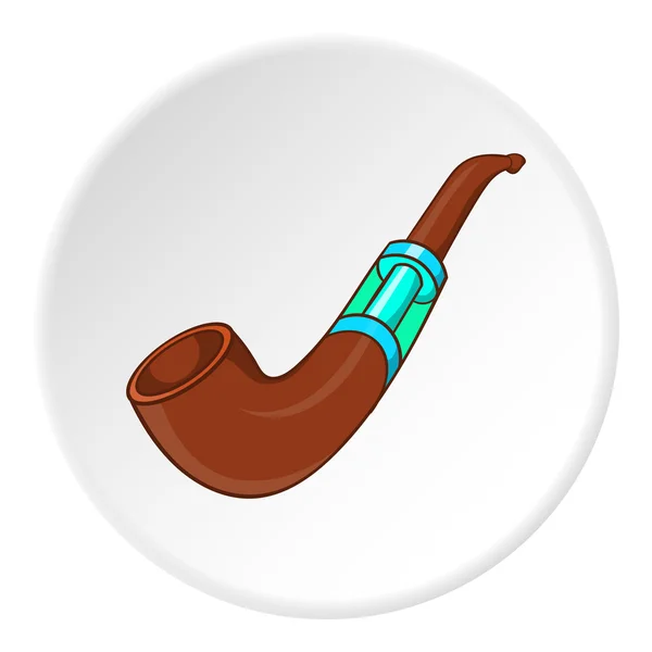 Elektronisk cigarett med munstycke ikon — Stock vektor