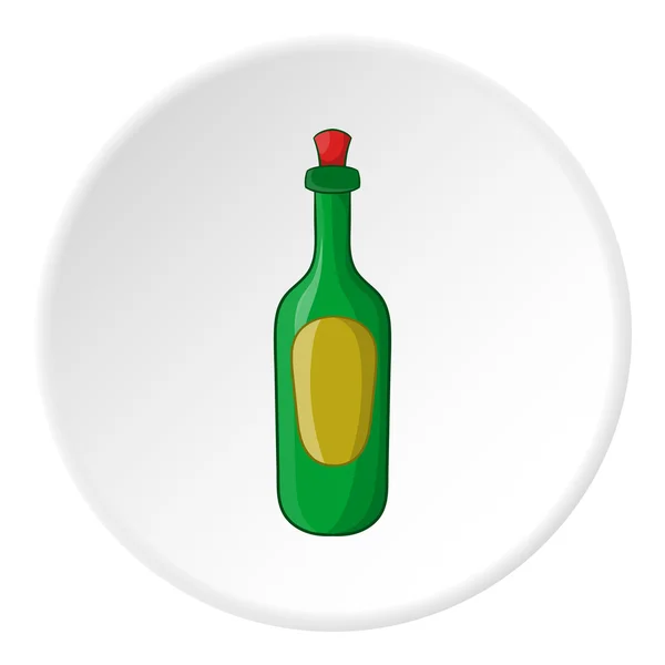 Champagne pictogram, cartoon stijl — Stockvector