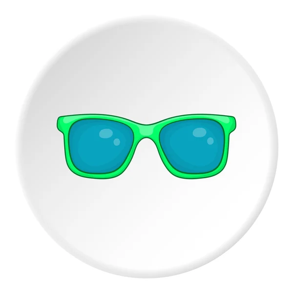 Icono de gafas, estilo dibujos animados — Vector de stock