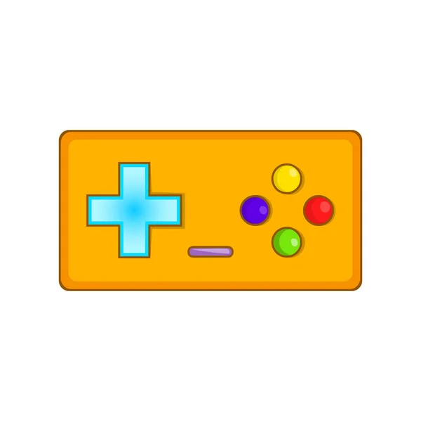 Gamepad icono, estilo de dibujos animados — Vector de stock