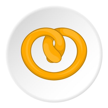 Simit simgesi, karikatür tarzı