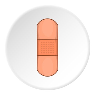 Tıbbi sıva simgesi, karikatür tarzı