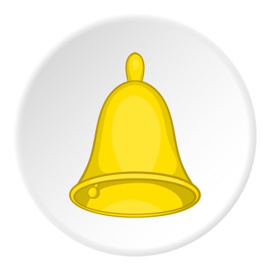 Zil simgesini, karikatür tarzı