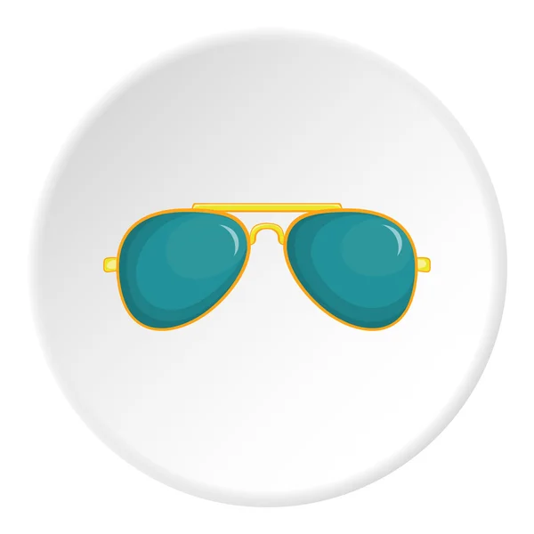 Glasses icon, cartoon style — Stock Vector