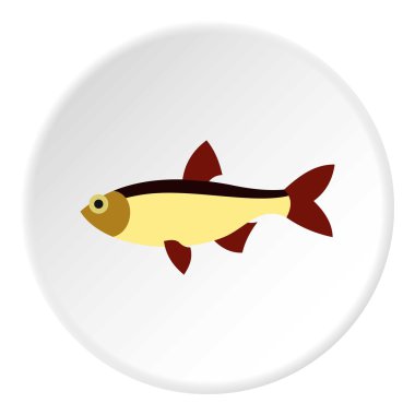 Somon simgesi, düz stil