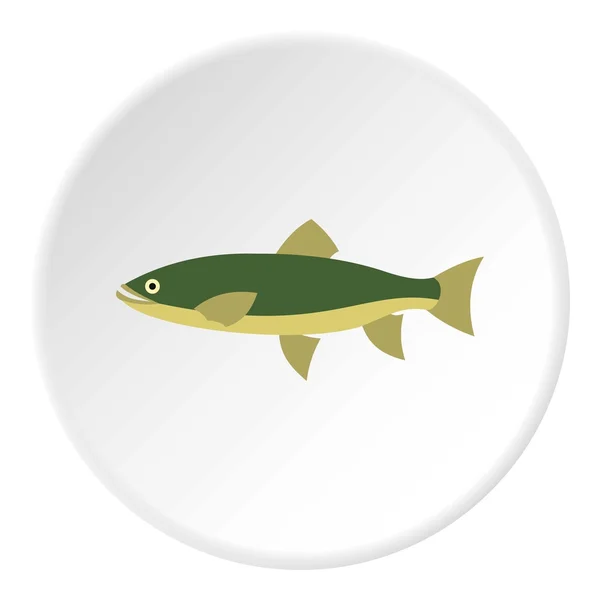 Smelt icon, flat style — Stock Vector