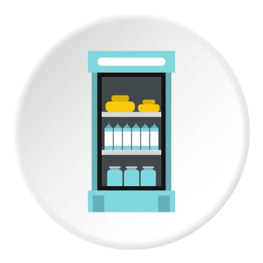 Buzdolabı ürünleri mağaza simgesi ile