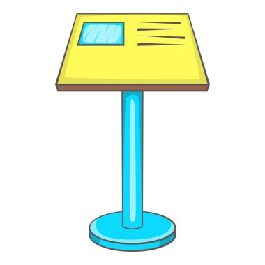 Bilgi Panosu simgesi, karikatür tarzı