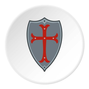 Koruma Kalkanı simgesi, düz stil