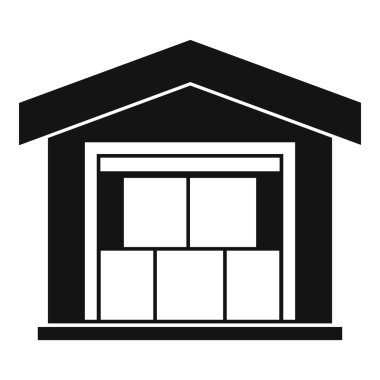 Ambar Binası simgesi, basit tarzı