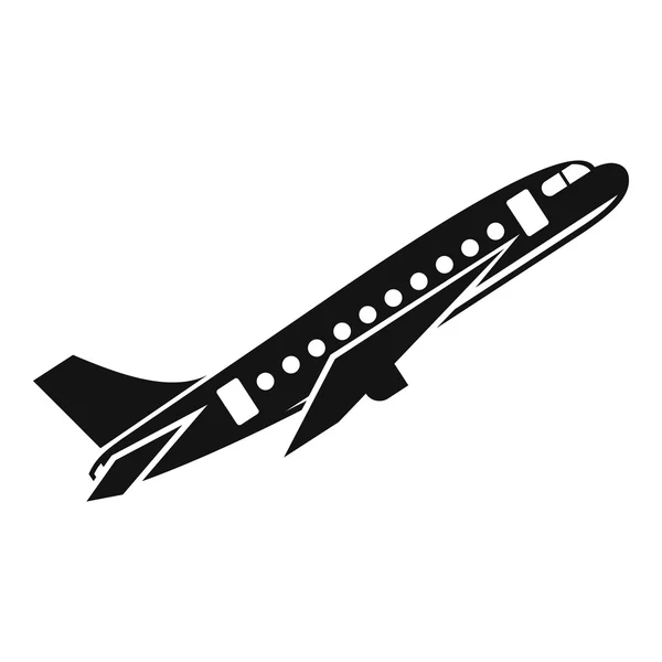 Aircraft icon, simple style — Stock Vector