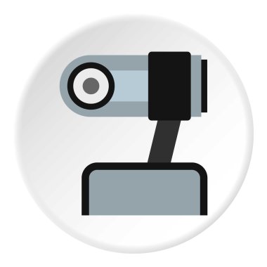 Webcam kutsal kişilerin resmi, düz stil