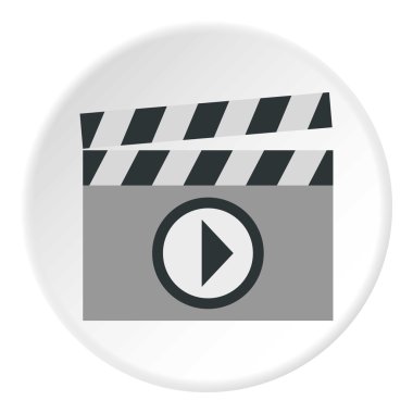 Fıçı tahtası simgesi, düz stil