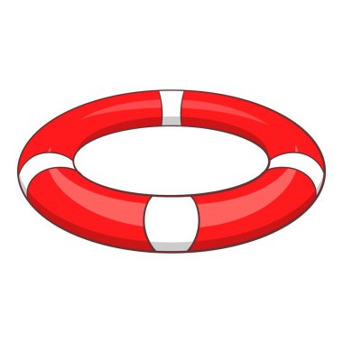 Lifebuoy simgesi, çizgi film tarzı
