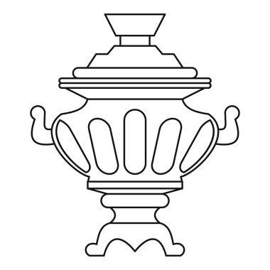 Rus semaver simgesi, anahat stili