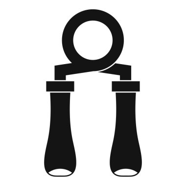 el kavrama eğitmen simgesi, basit tarzı