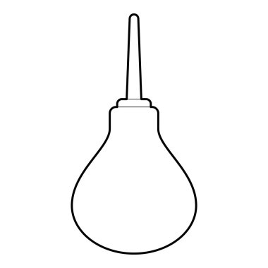 Lavman simgesi, anahat stili