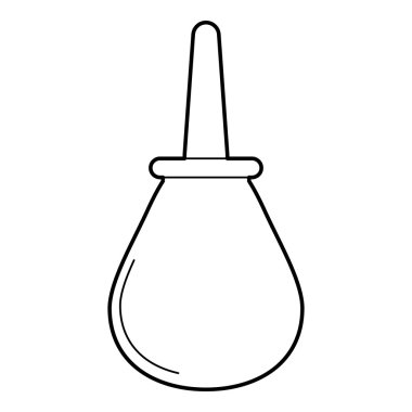 Lavman simgesi, anahat stili