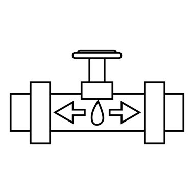 Vanalar simgesi, anahat stili boru