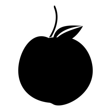 Elma simgesi, basit tarzı
