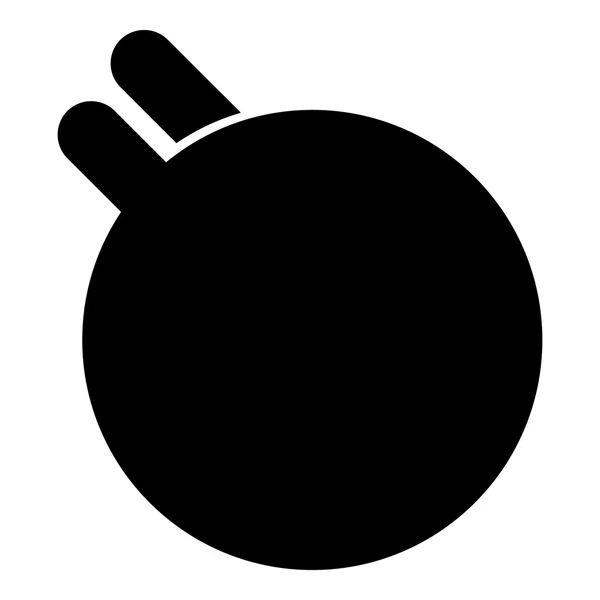 Handen met fitness bal pictogram, eenvoudige stijl — Stockvector