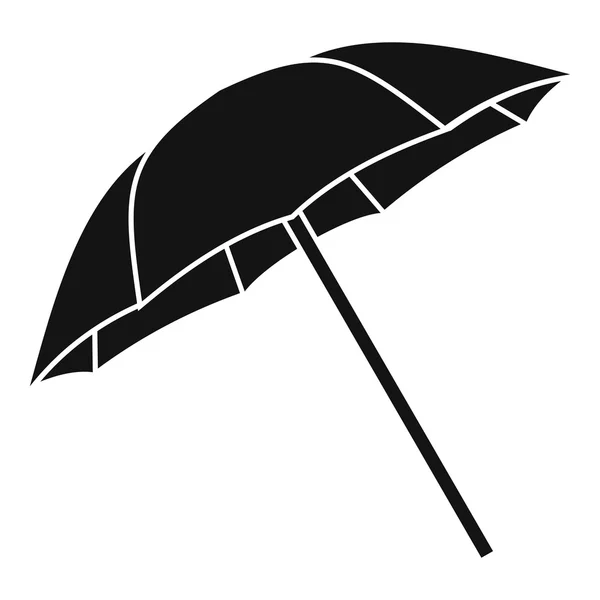 Paraplu pictogram, eenvoudige stijl — Stockvector