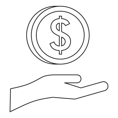 Tasarruf koruma simgesi, anahat stili