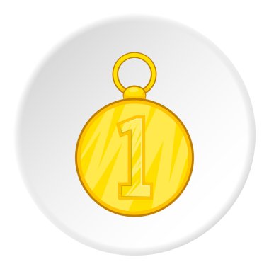 Madalya simgesi, karikatür tarzı