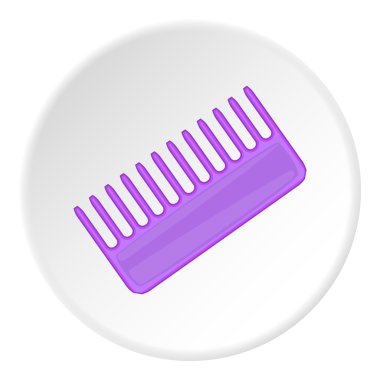 Dişli tarak simgesi, karikatür tarzı