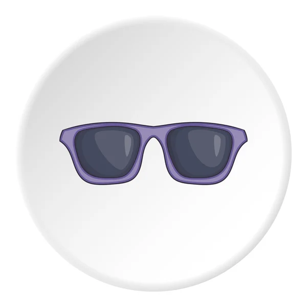 Summer glasses icon, cartoon style — ストックベクタ