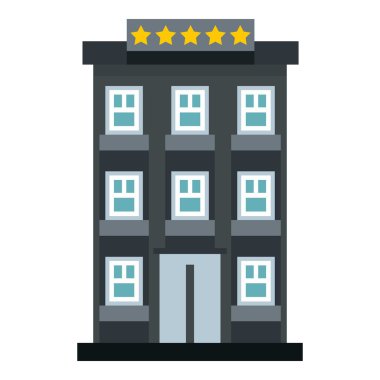 Hotel Icon, düz stil