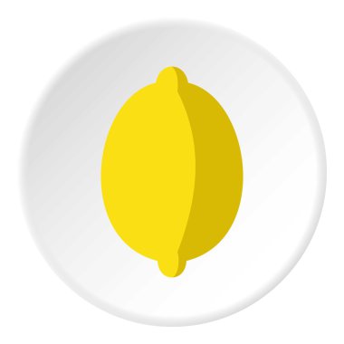 Limon simgesi, düz stil