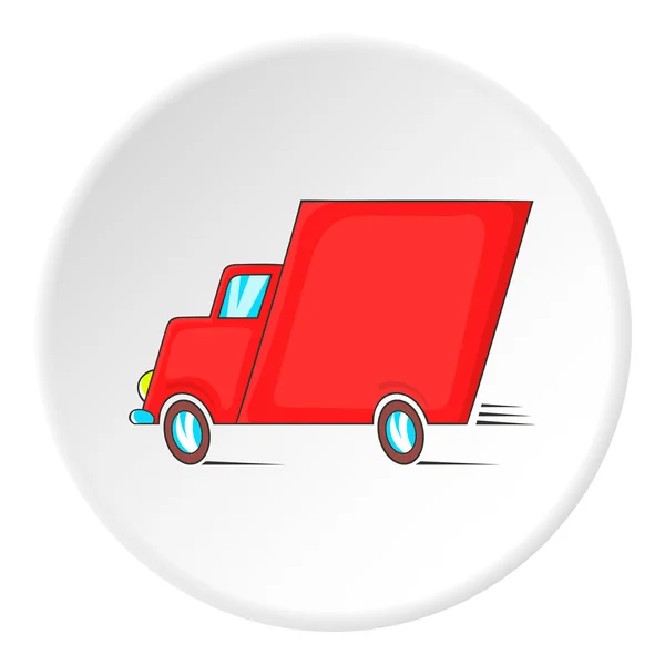 Lorry icon, isometric style — ストックベクタ