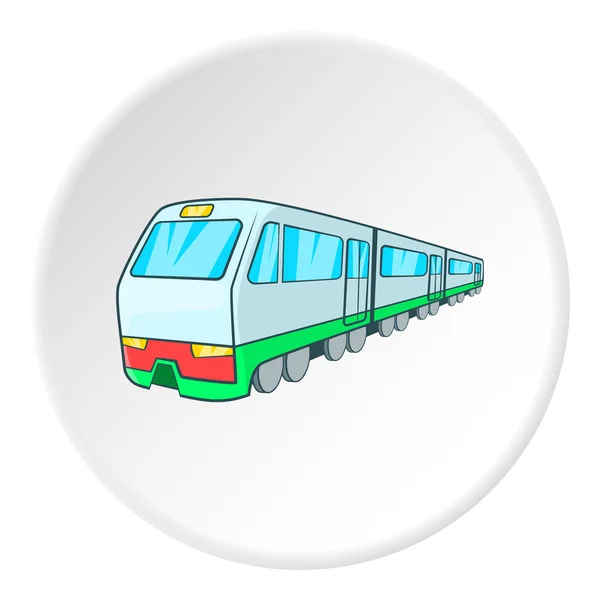 Icône train, style isométrique — Image vectorielle