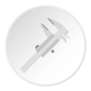 Kaliper simgesi, düz biçim