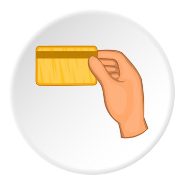 Kartı simgesi, düz stil