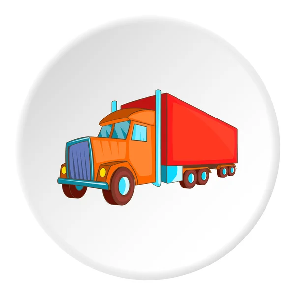 Εικονίδιο φορτηγού, ισομετρικό στυλ — Διανυσματικό Αρχείο
