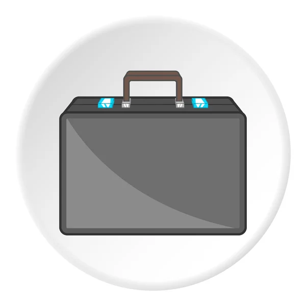 Icono del maletín, estilo de dibujos animados — Vector de stock