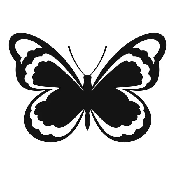 小蝴蝶图标，简单的样式 — 图库矢量图片