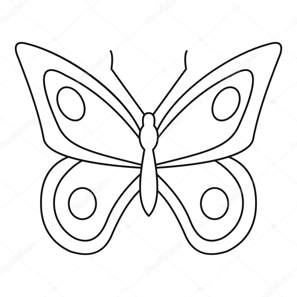 Free Free 218 Butterfly Svg Outline SVG PNG EPS DXF File