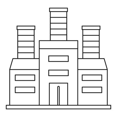 Rafineri simgesi, anahat stili