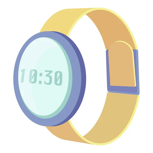 Wrist electronic watch icon, cartoon style — Stock vektor