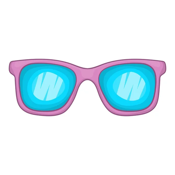 Icono de gafas, estilo dibujos animados — Vector de stock